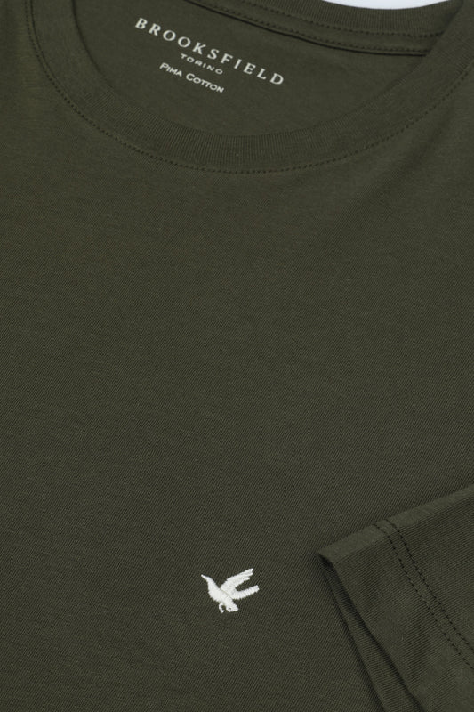T-shirt BROOKSFIELD in jersey di cotone P/e 26