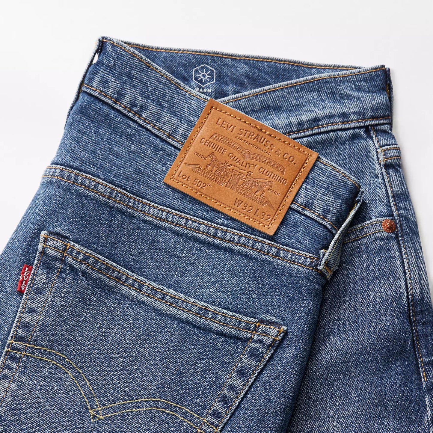 Jeans LEVI'S 502 lav. Almost warm