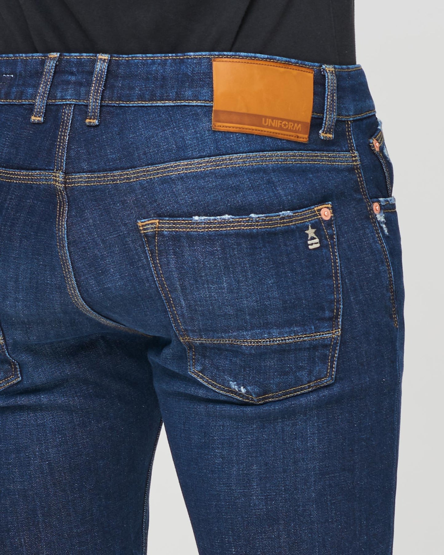 Jeans UNIFORM Mod. Dean Normal Crotch Slim S1