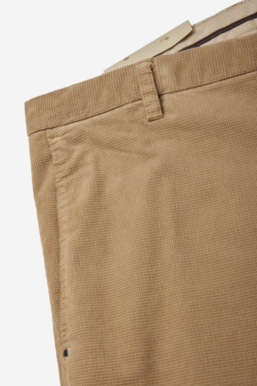 Pantalone in velluto quadrettato ATPCO mod. SASA – chino slim fit