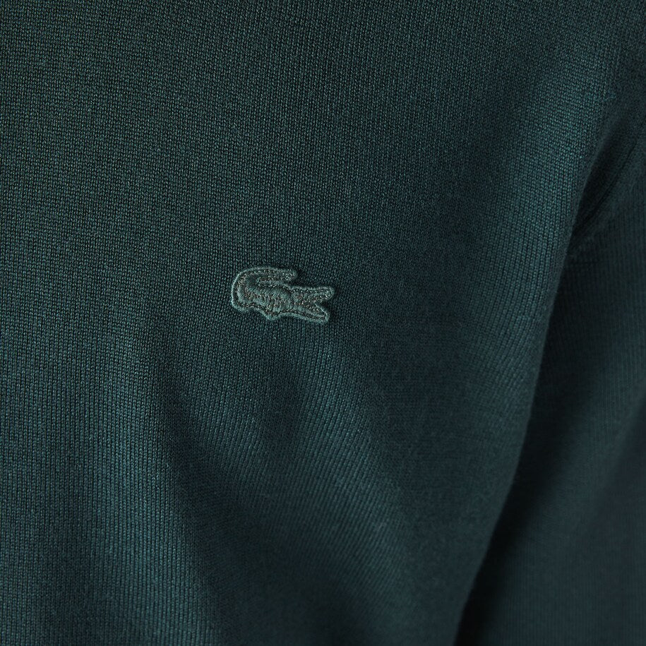 Pullover da uomo LACOSTE in lana merino con collo rotondo. AH1969