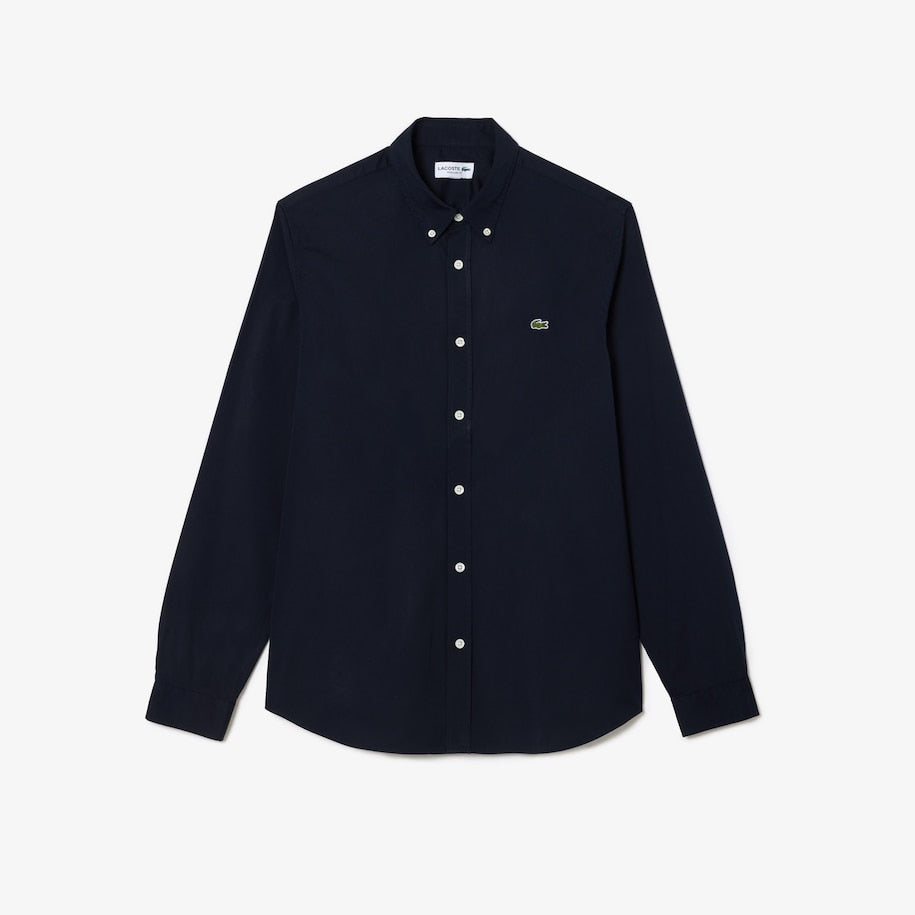 Camicia da uomo LACOSTE in cotone di alta qualità Oxford CH2933