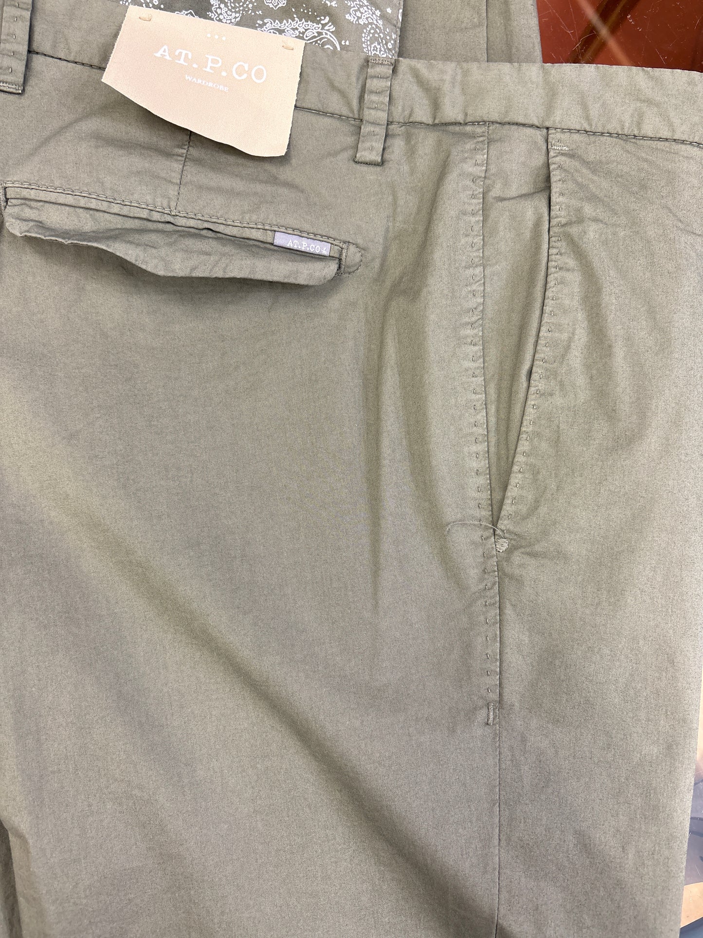 Pantalone ATPCO mod. SASA – chino slim fit POPELINE