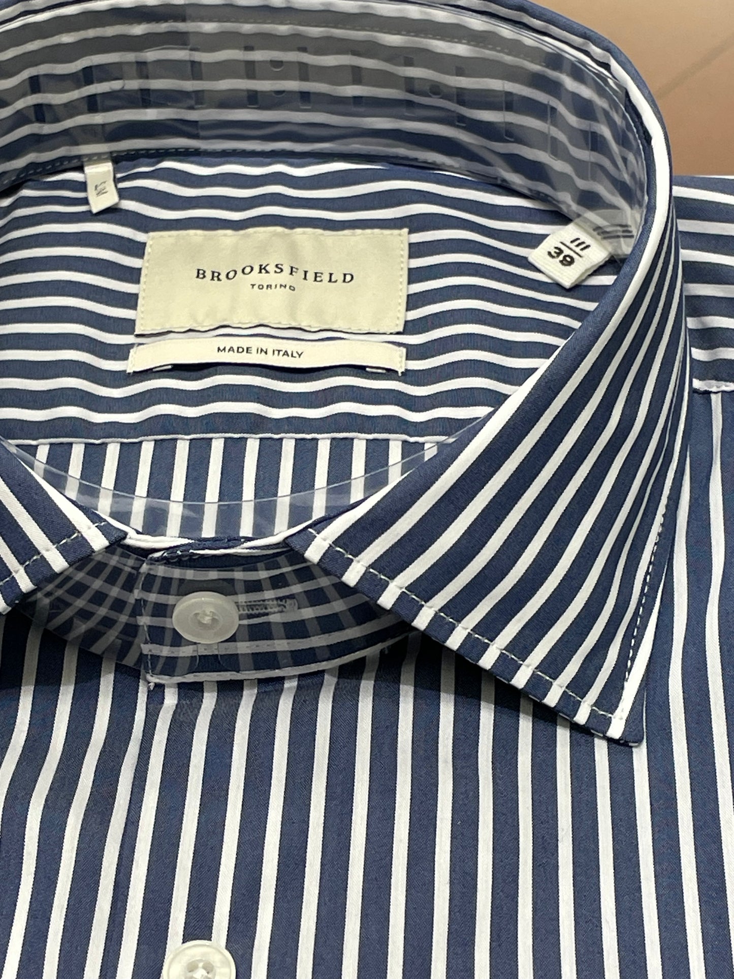 CAMICIA BROOKSFIELD SPREAD COLLAR, SLIM FIT 202C.R122