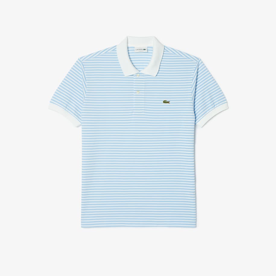 Polo LACOSTE rigata in petit piqué a maniche corte art. Ph5793