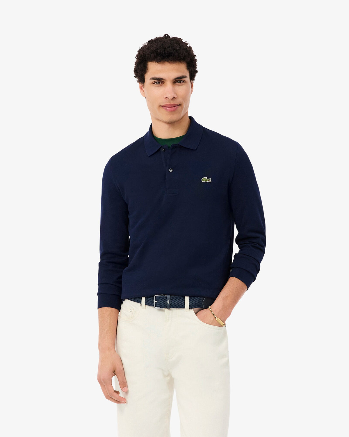 Cintura LACOSTE in Canvas stretch RC4100