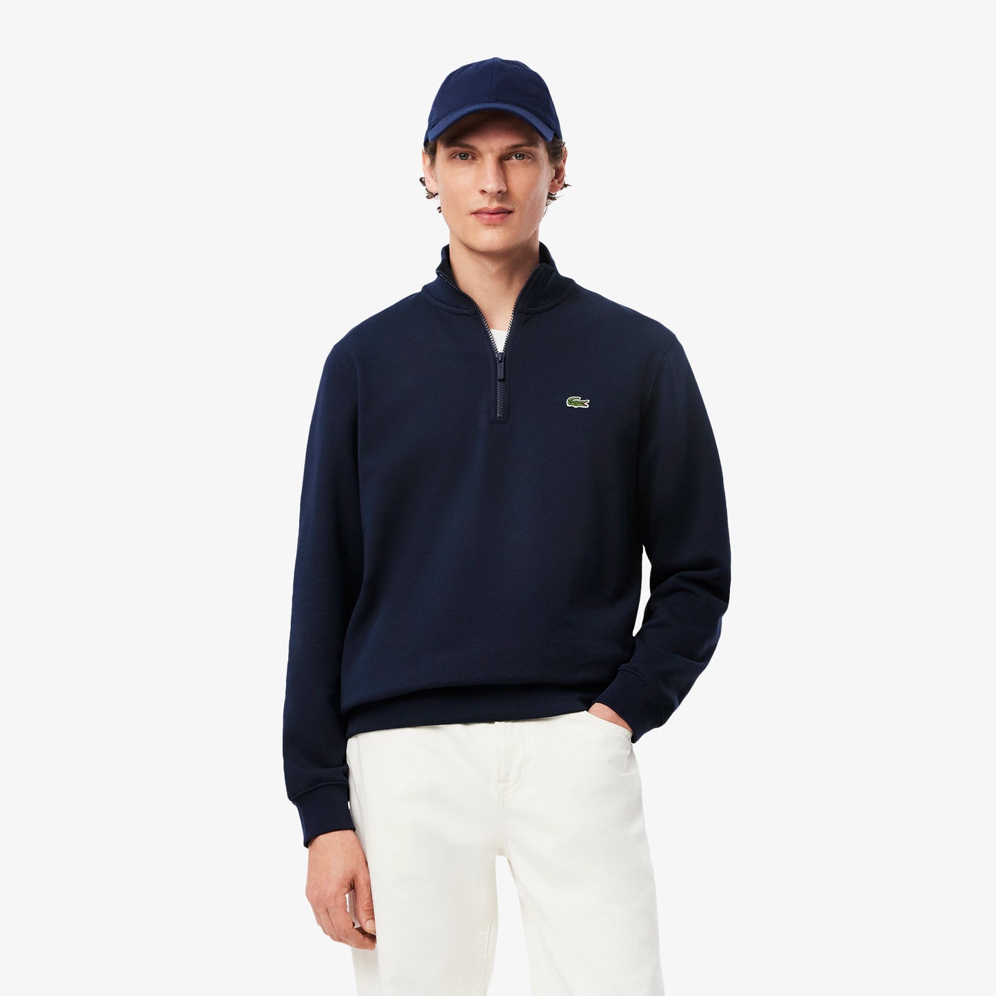 Felpa 1/2 ZIP LACOSTE art. SH9774