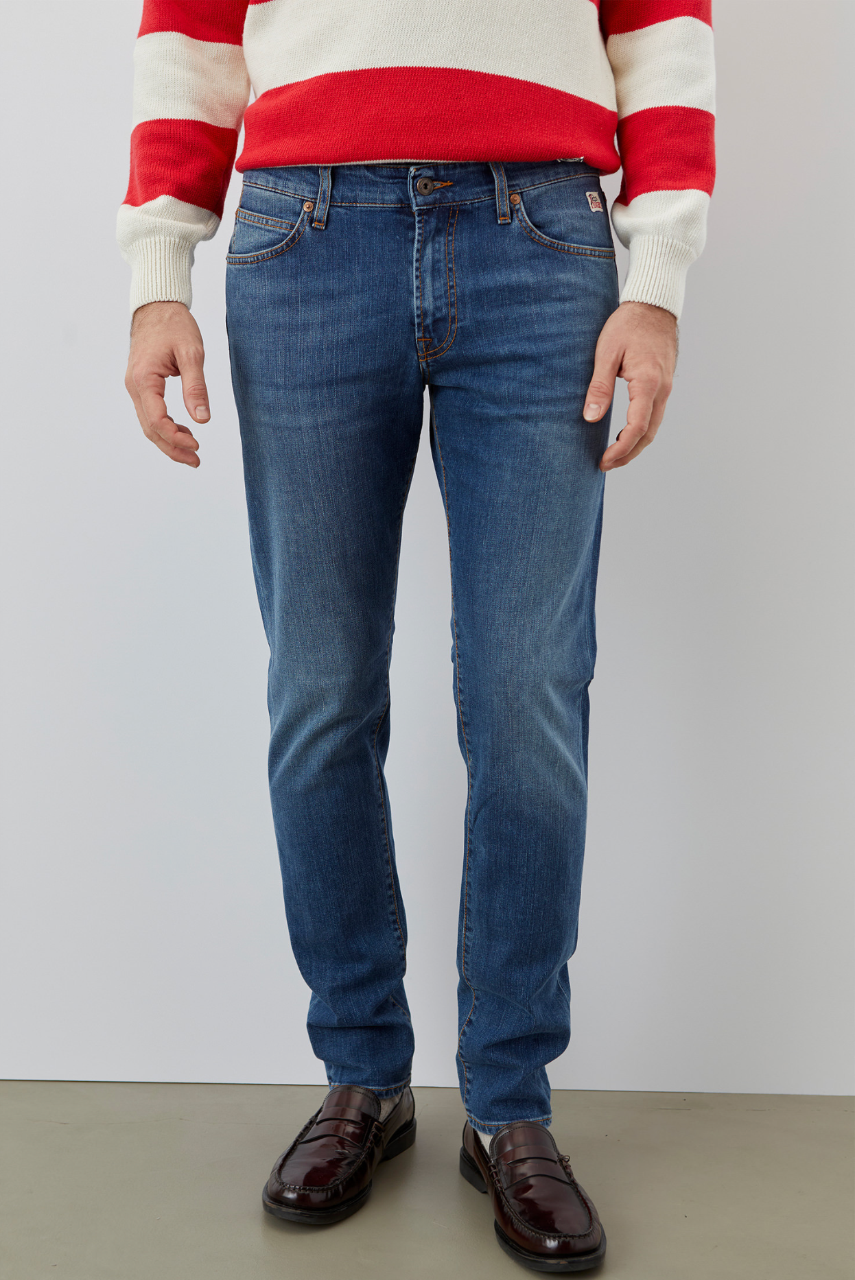 Jeans ROY ROGER'S mod.517 lav. WEARED 10