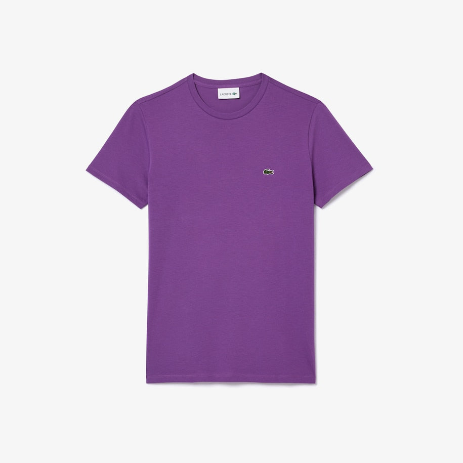 T-shirt LACOSTE a girocollo in cotone Pima art. TH6709