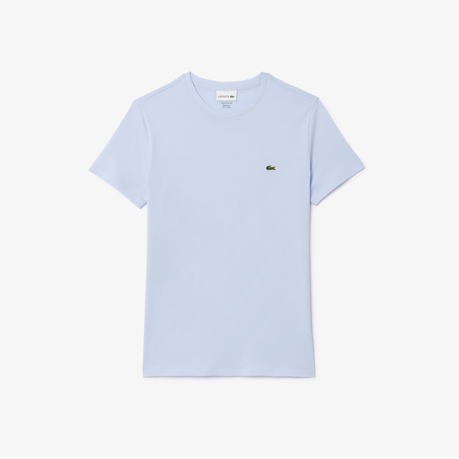 T-shirt LACOSTE a girocollo in cotone Pima art. TH6709