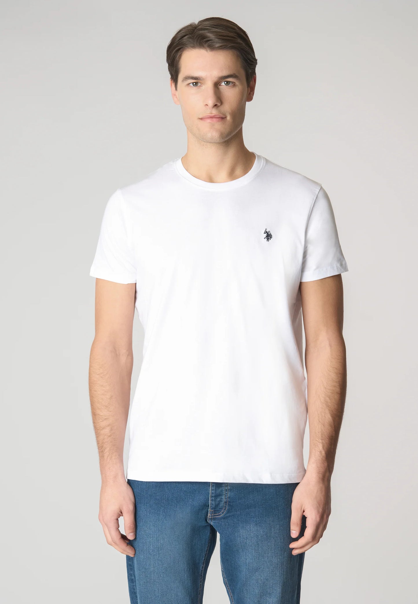 T-shirt U.S. POLO a maniche corte in cotone con logo