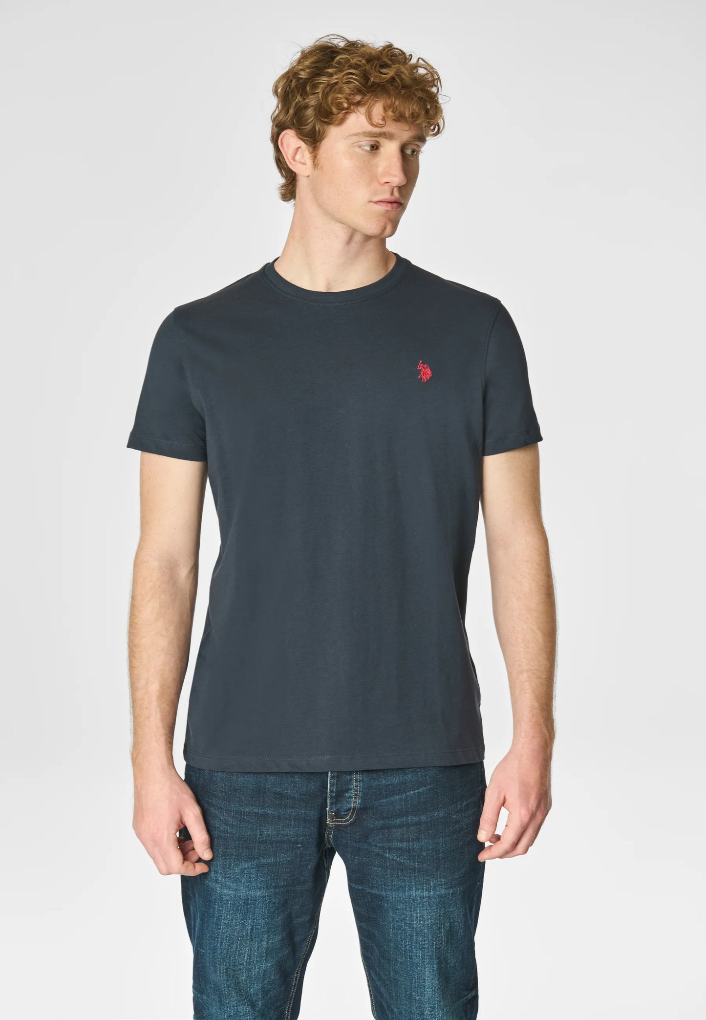 T-shirt U.S. POLO a maniche corte in cotone con logo