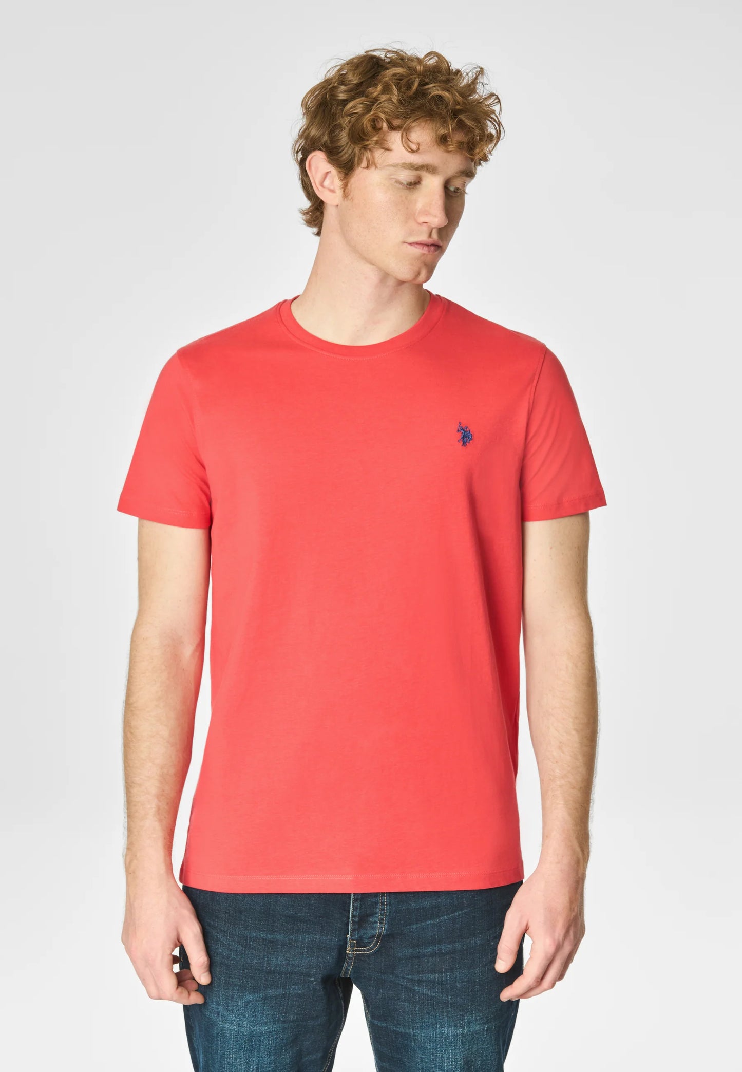 T-shirt U.S. POLO a maniche corte in cotone con logo