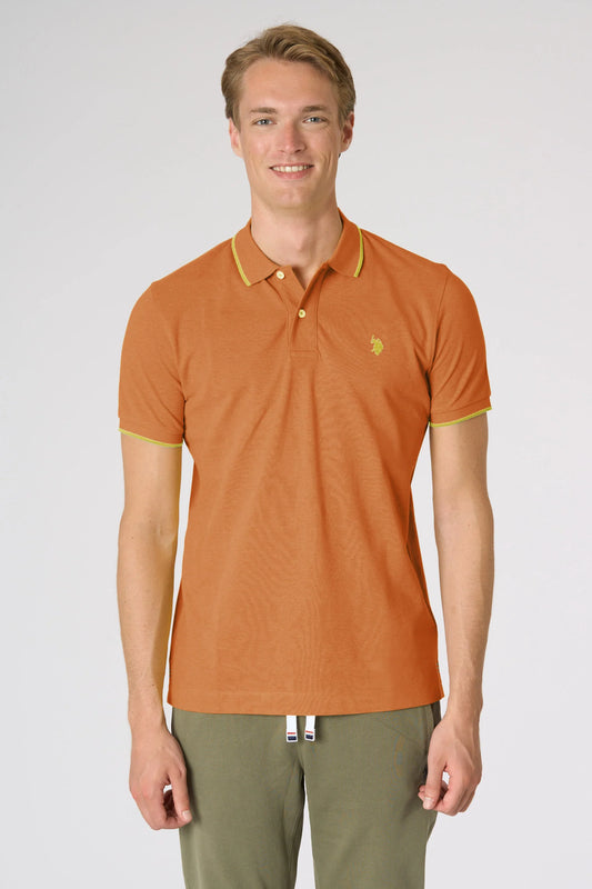 Polo U.S. polo manica corta dettagli in contrasto p/e 26