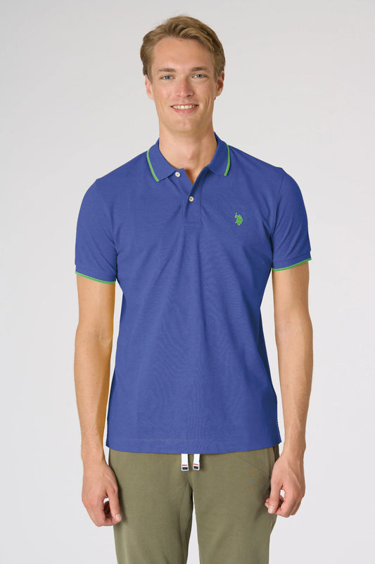 Polo U.S. polo manica corta dettagli in contrasto p/e 26
