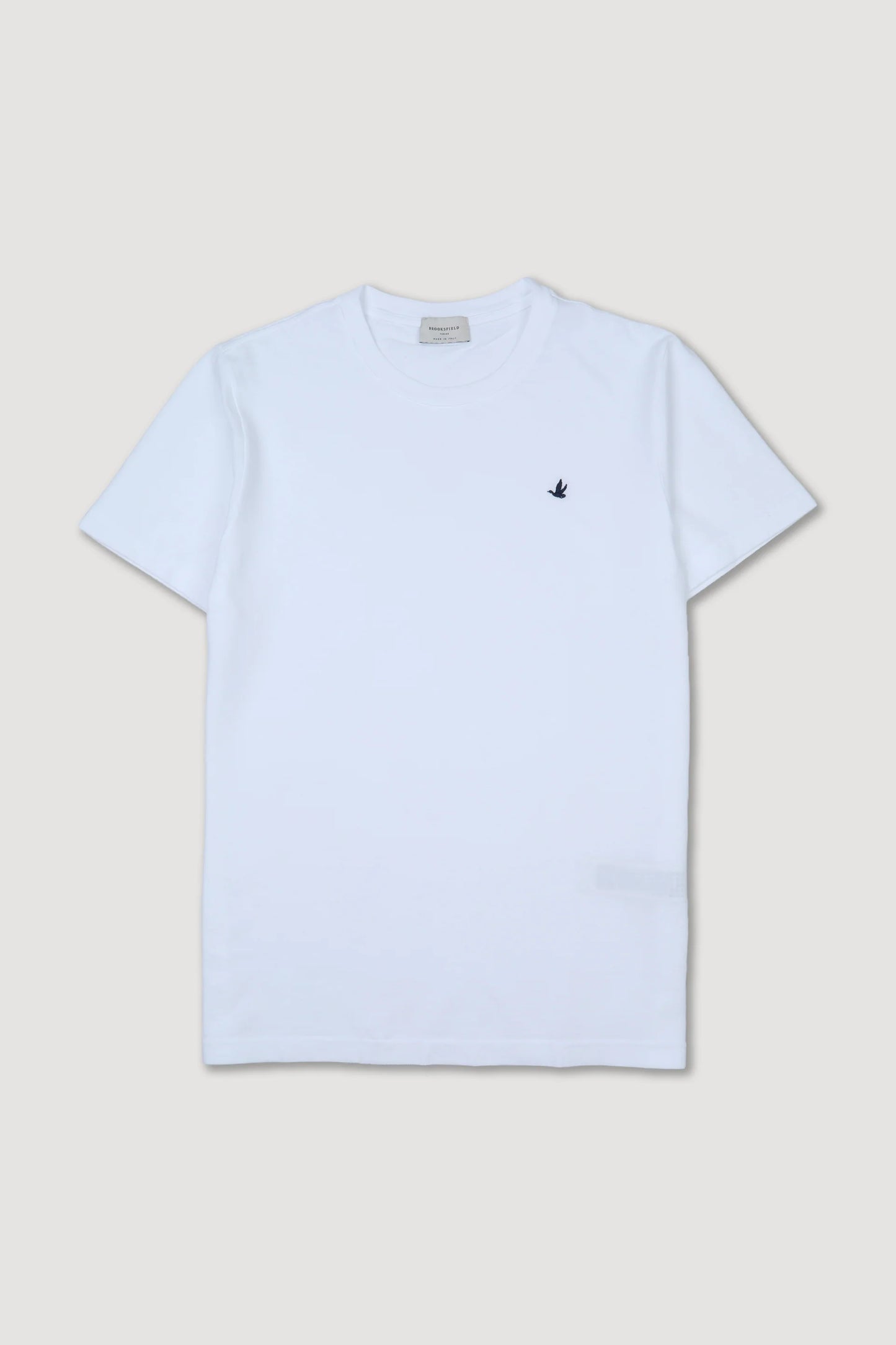 T-shirt BROOKSFIELD in piquet di cotone con logo P/e 26