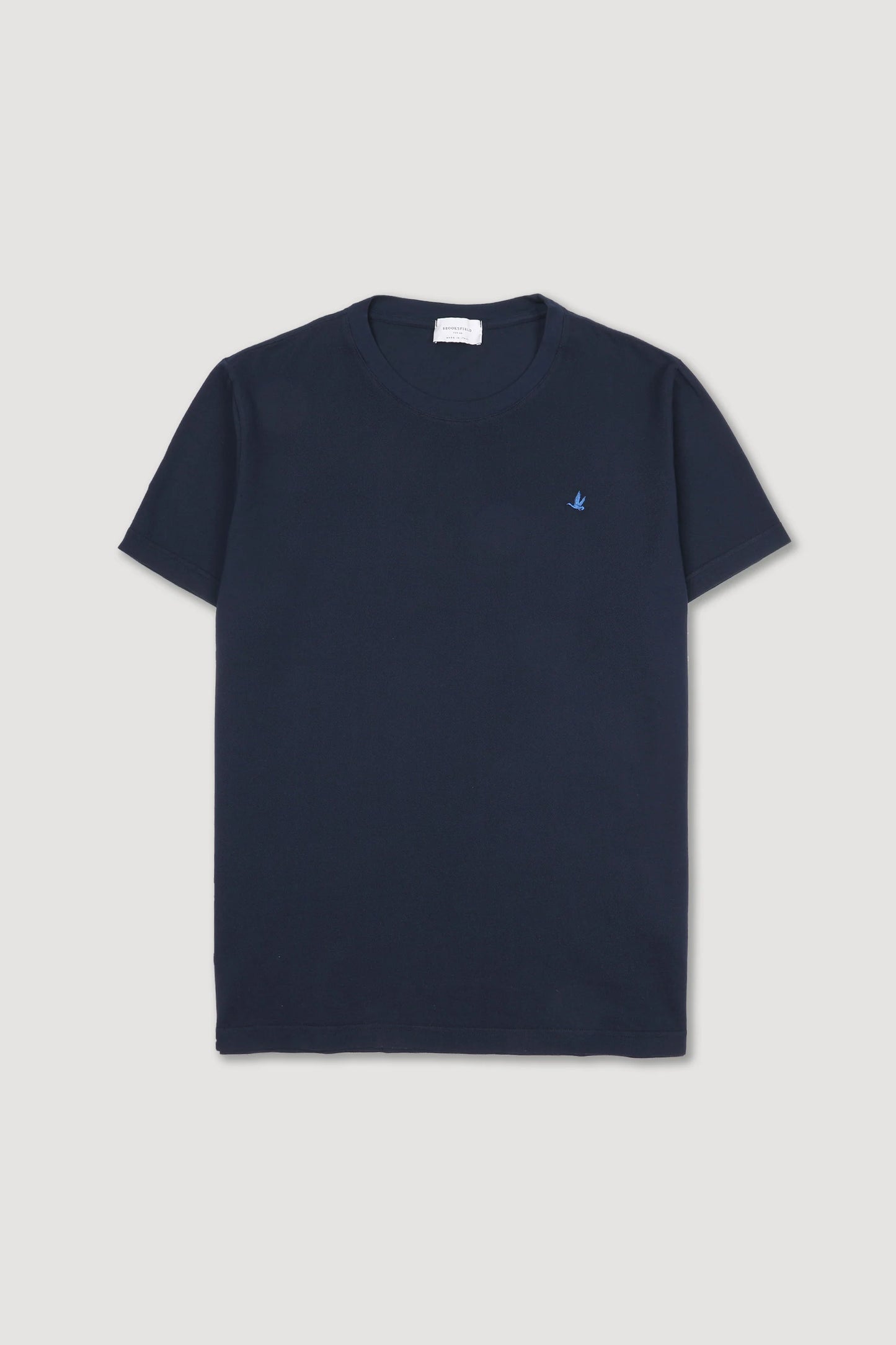 T-shirt BROOKSFIELD in piquet di cotone con logo P/e 26