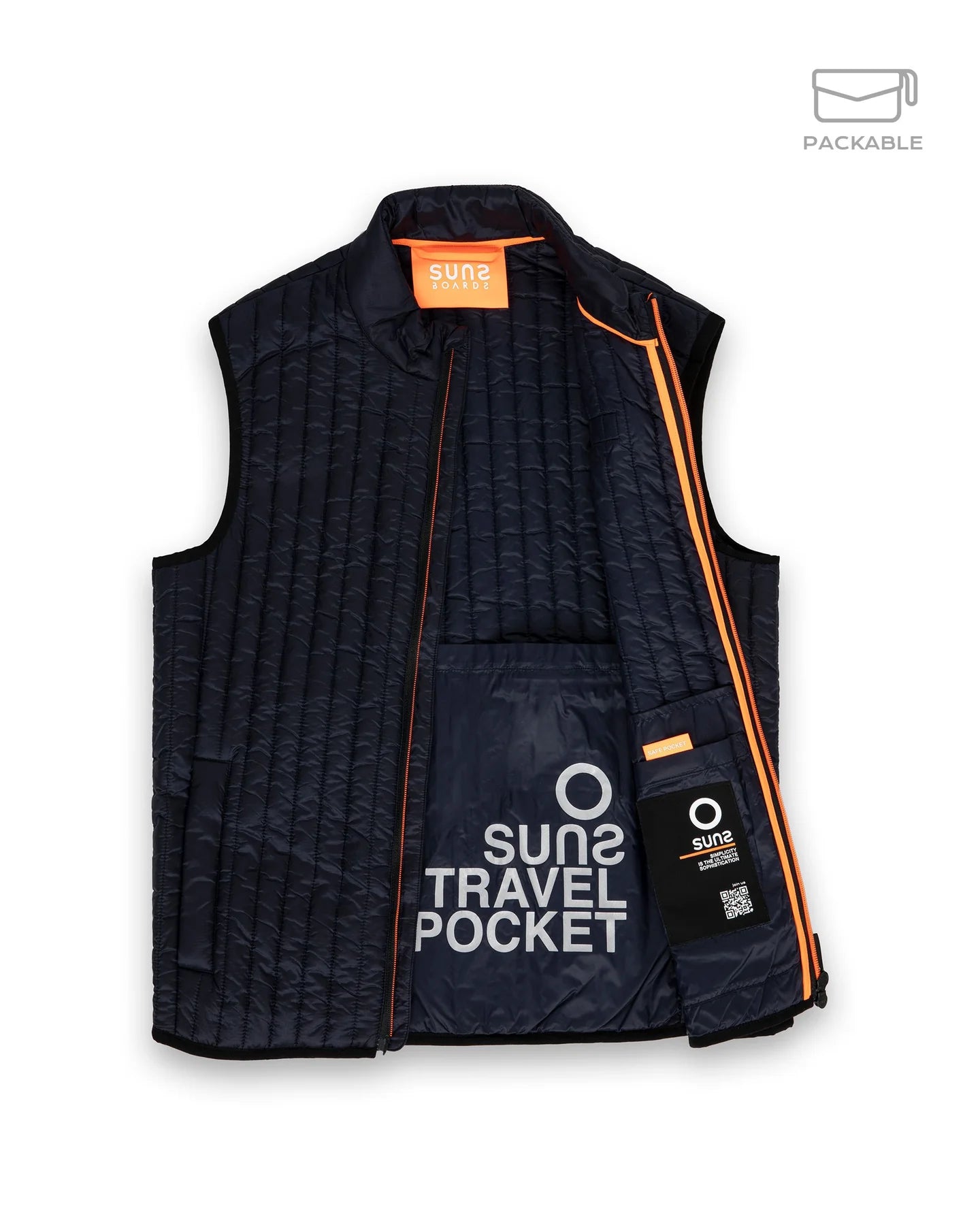 GILET UOMO "SUNS"  Art. OTY LIGHT RIPSTOP