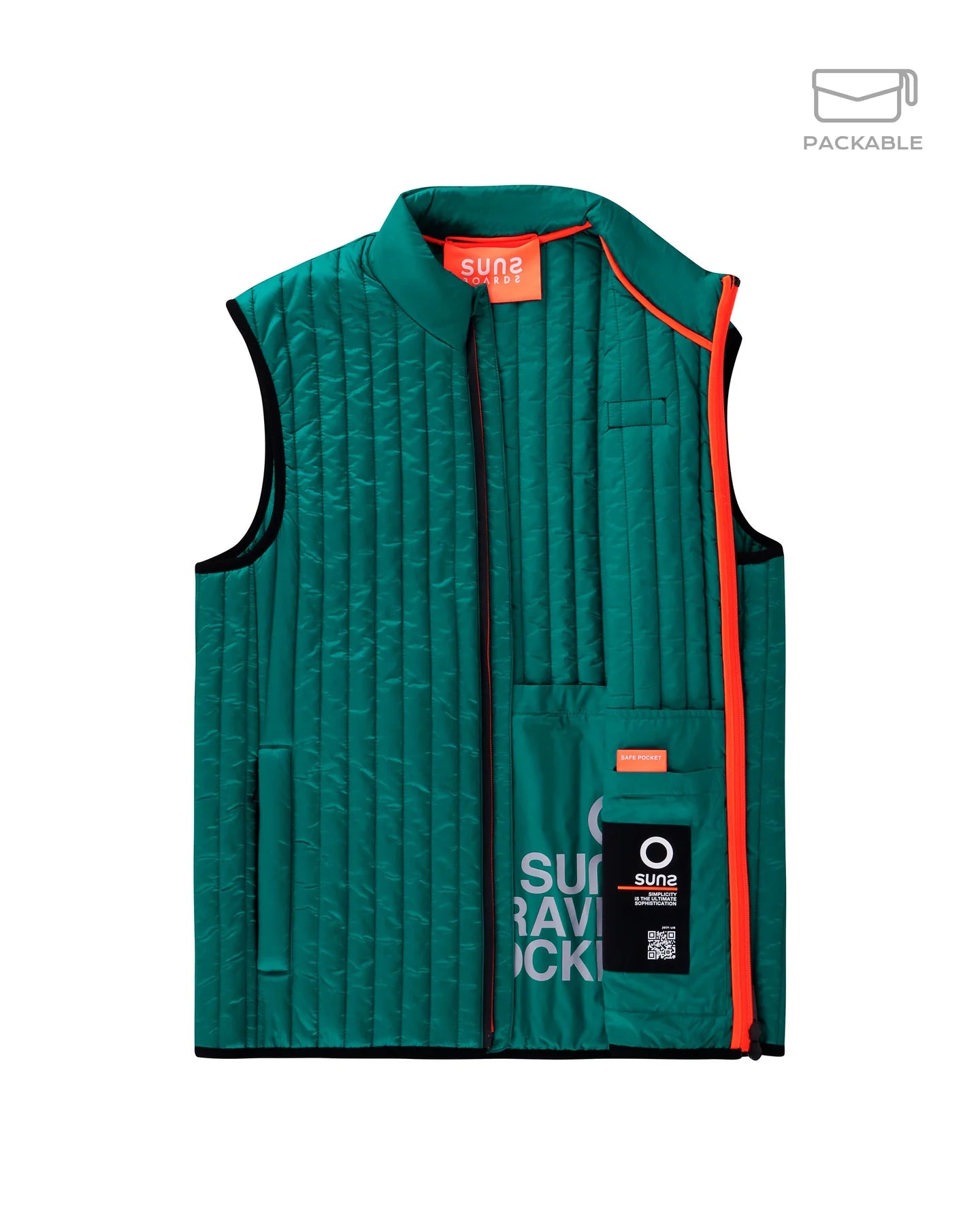 GILET UOMO "SUNS"  Art. OTY LIGHT RIPSTOP
