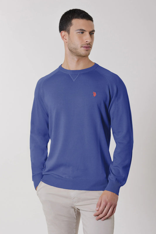 Maglia U.S. Polo in cotone overdyed premium quality p/e 26
