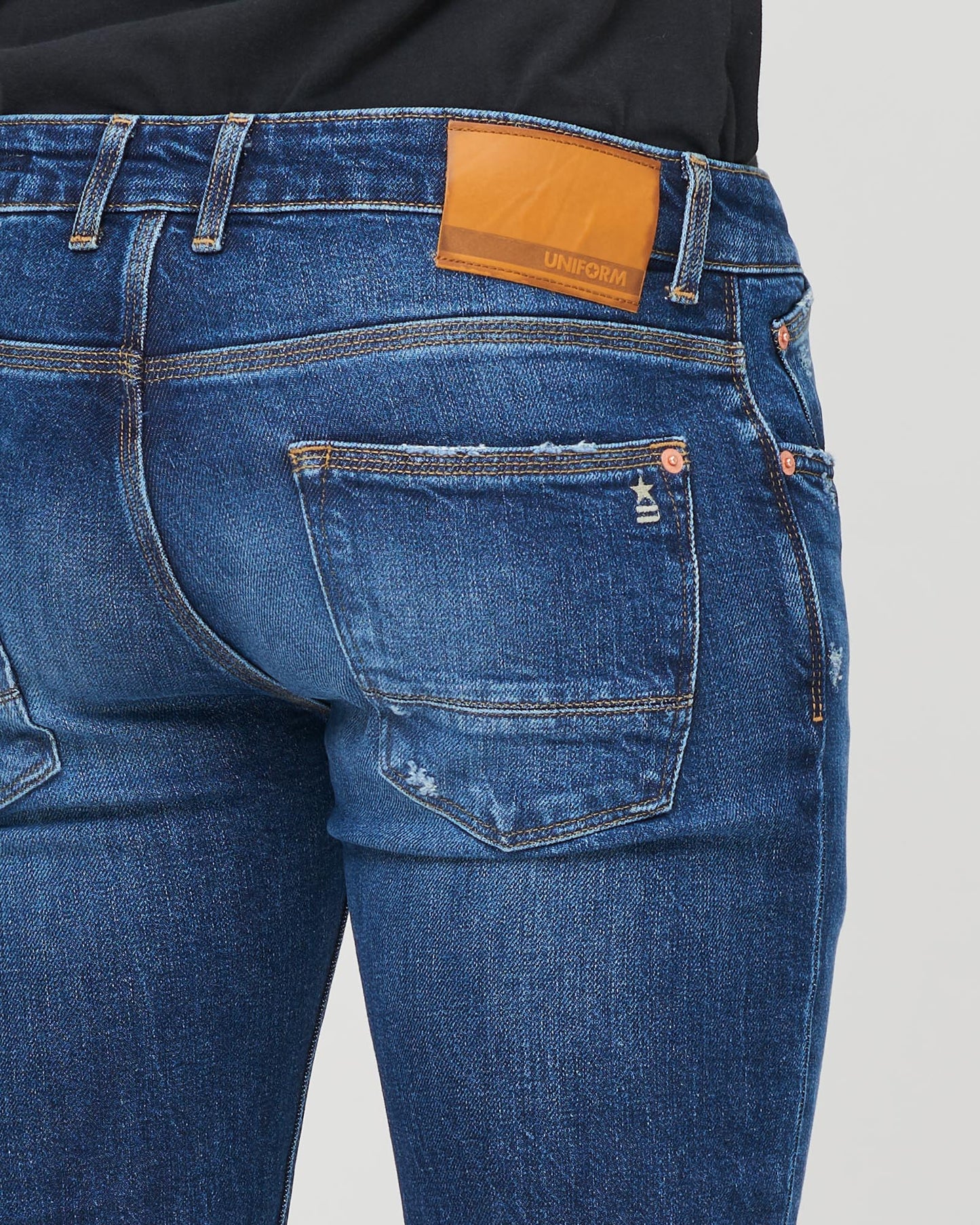 Jeans UNIFORM Mod. Dean Normal Crotch Slim S2