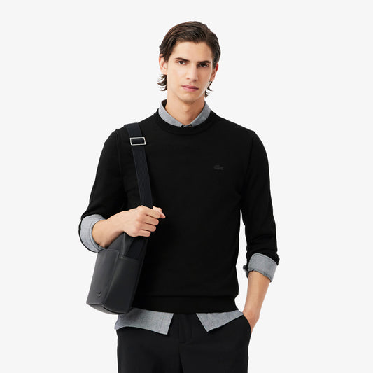 Maglione LACOSTE girocollo in lana merino AH1969