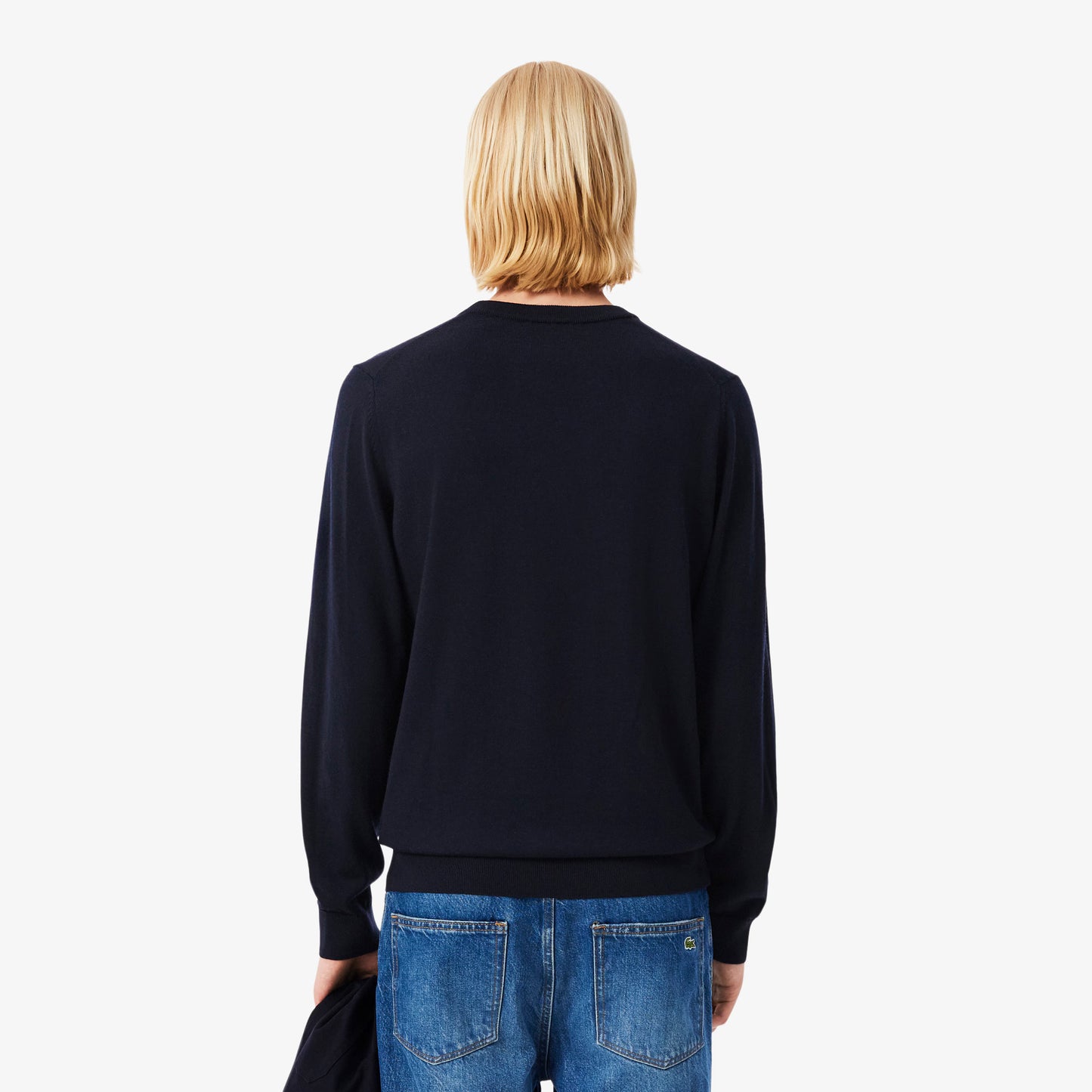 Maglione LACOSTE girocollo in lana merino AH1969