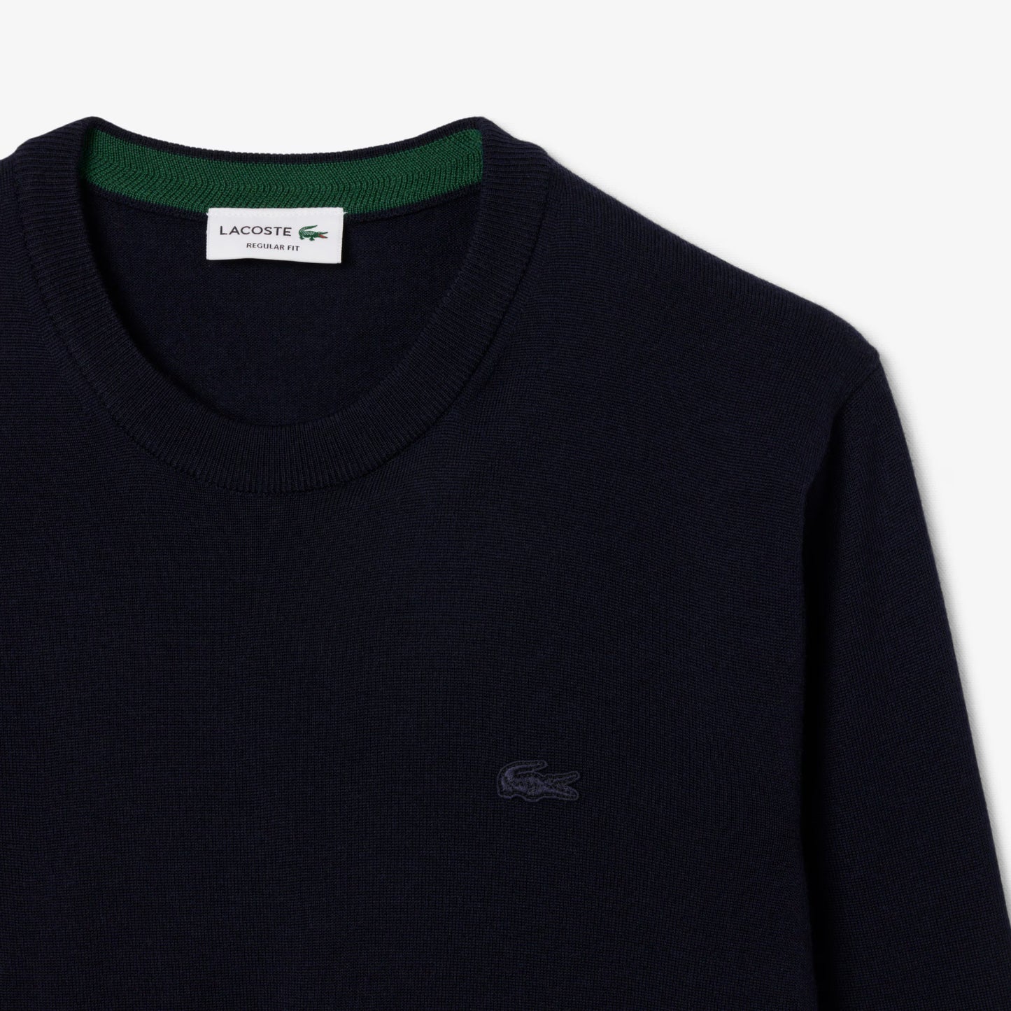 Maglione LACOSTE girocollo in lana merino AH1969
