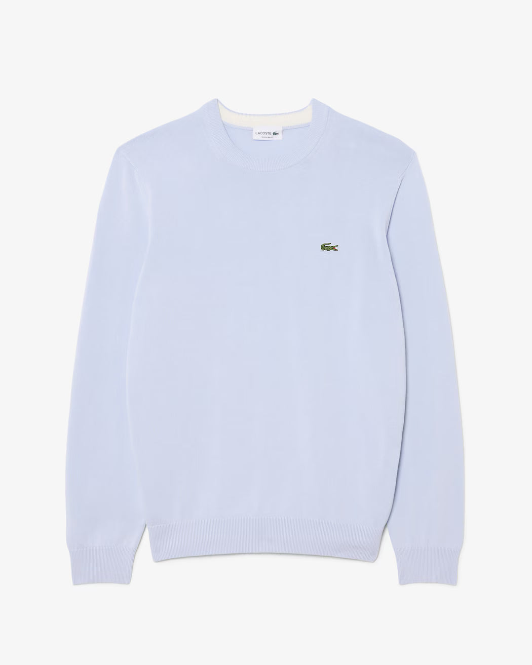 Pullover LACOSTE girocollo monocromatico in cotone p/e 26