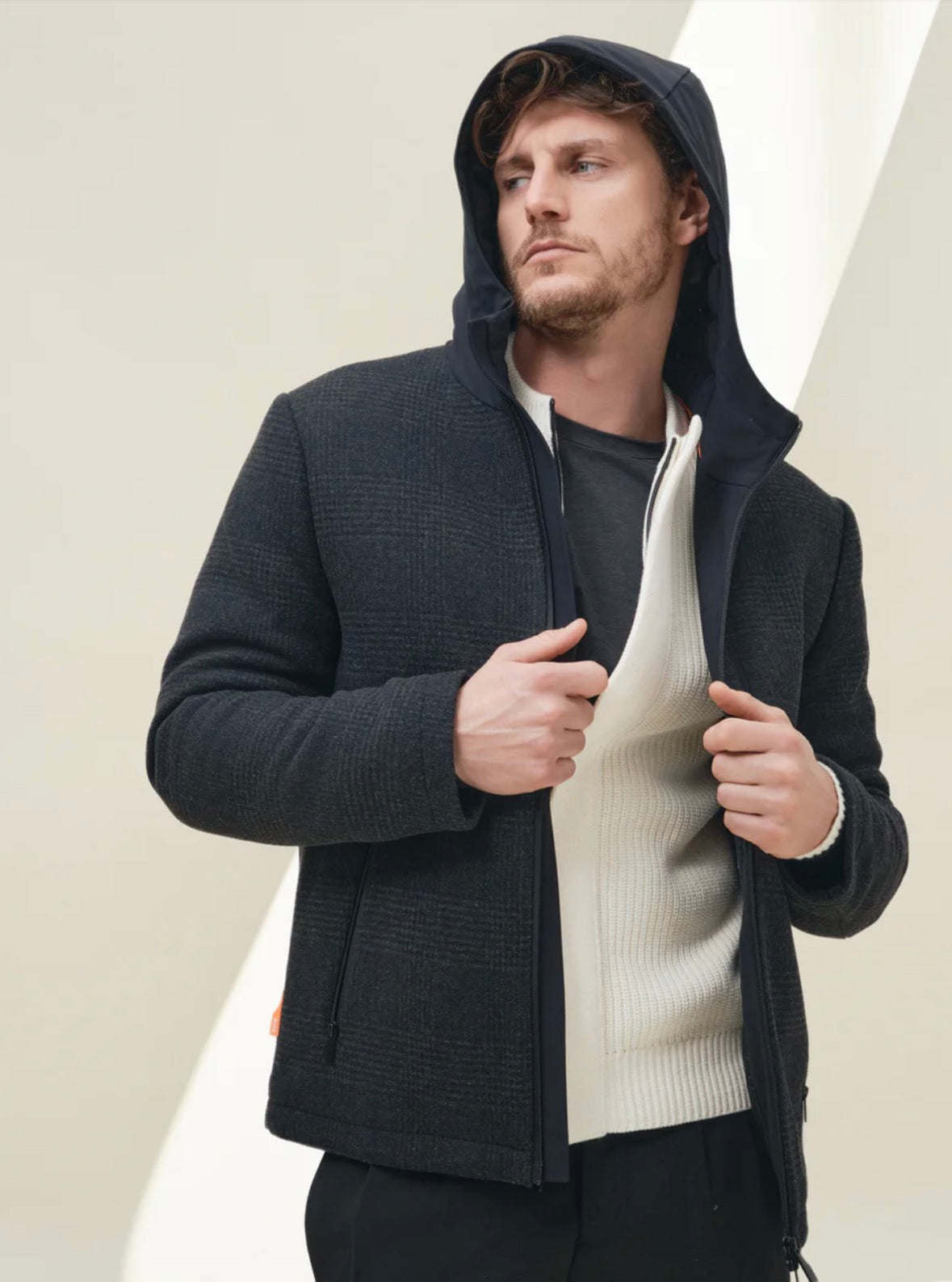 GIUBBOTTO UOMO SUNS PEERTH IN FANTASIA CHECK