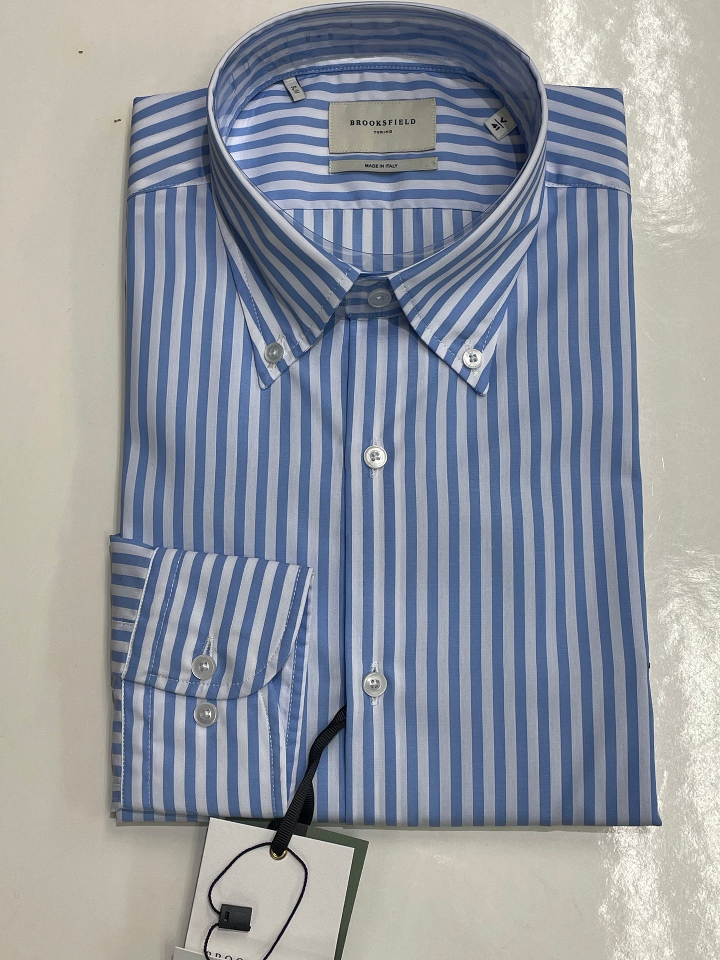 CAMICIA BROOKSFIELD SPREAD COLLAR, SLIM FIT 202c.q691