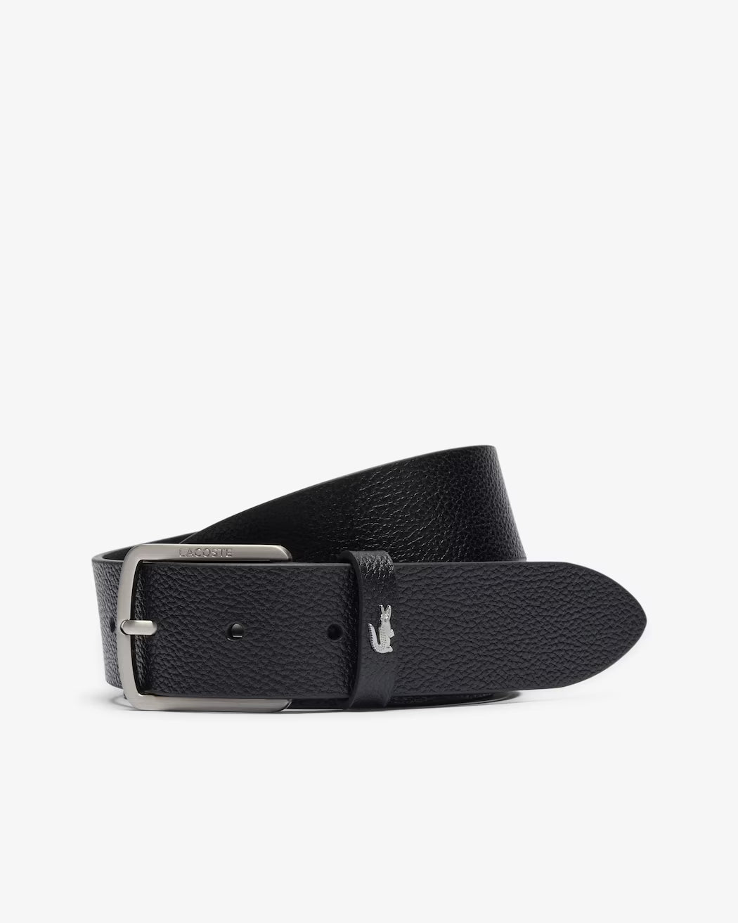 Cintura LACOSTE in pelle martellata RC4090