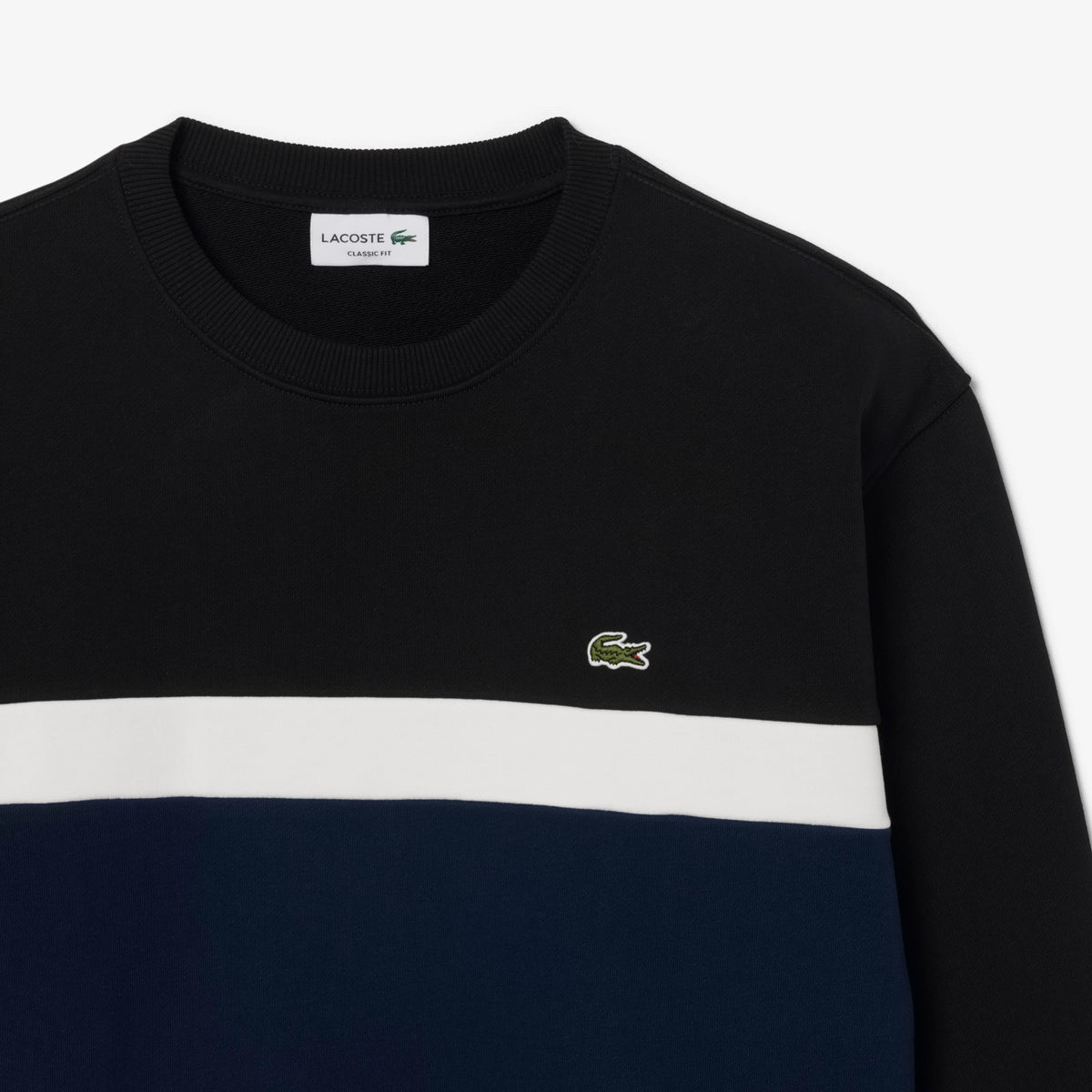 Felpa LACOSTE colorblock SH9770
