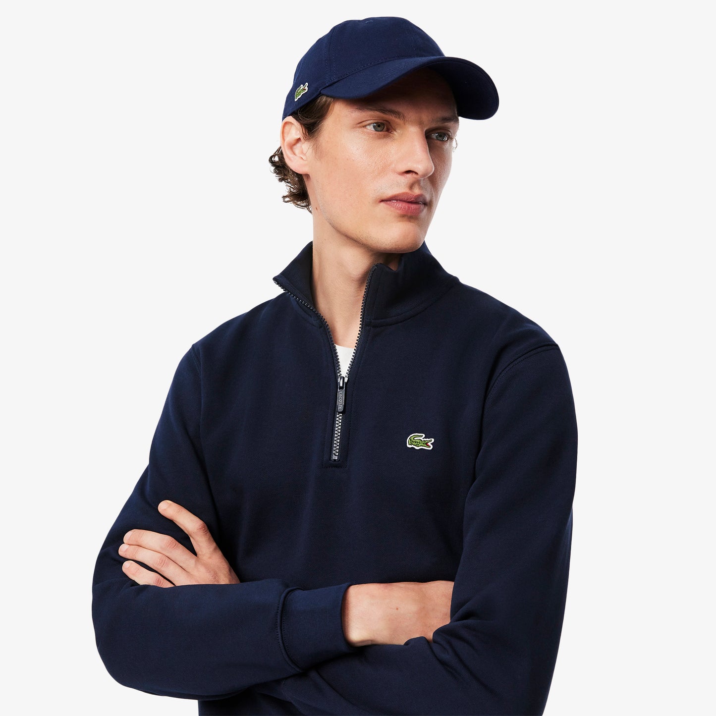 Felpa 1/2 ZIP LACOSTE art. SH9774