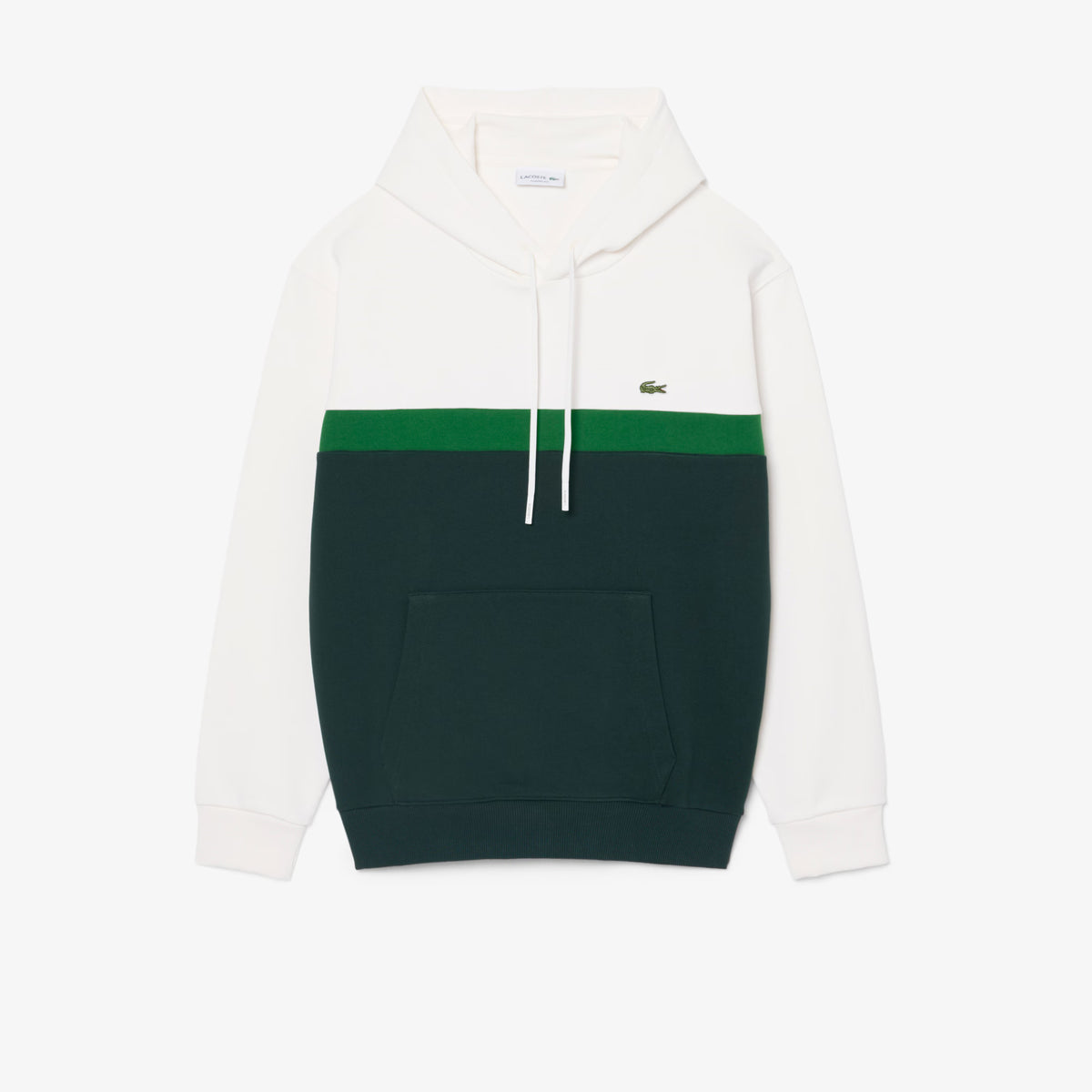Felpa cappuccio LACOSTE colorblock SH9798
