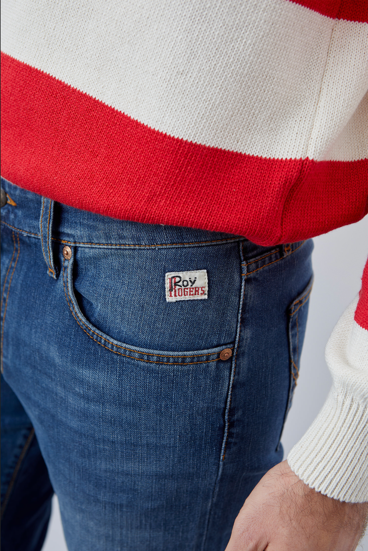 Jeans ROY ROGER'S mod.517  lav. WEARED 10
