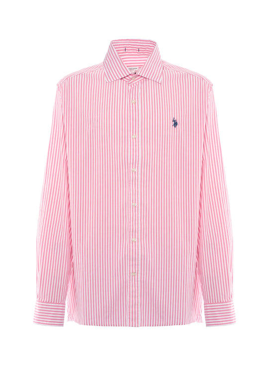 Camicia U.S. POLO  m. lunga a RIGHE