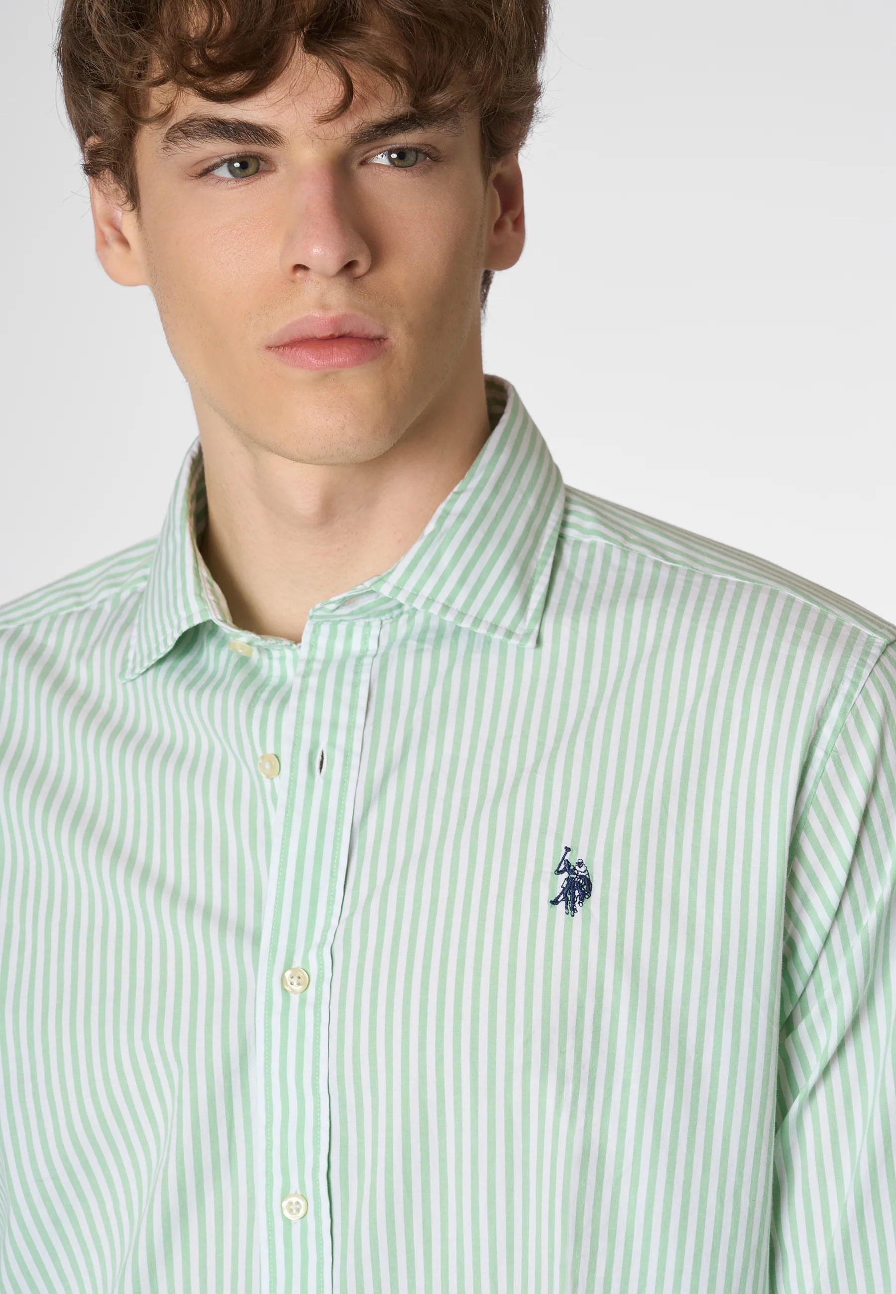 Camicia POLO lunga a RIGHE – Casa del Jeans