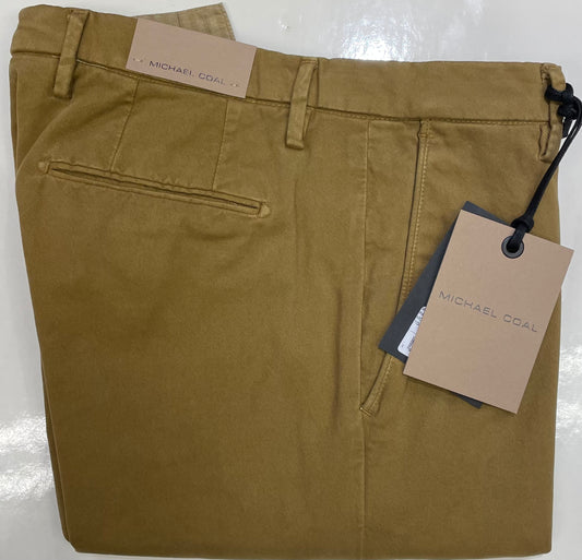 Pantalone chino's MICHAEL COAL art.“BRAD" in gabardina